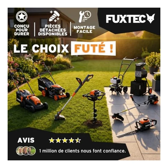 Autre vue : Tondeuse thermique Fuxtec FX-RM4346ECO