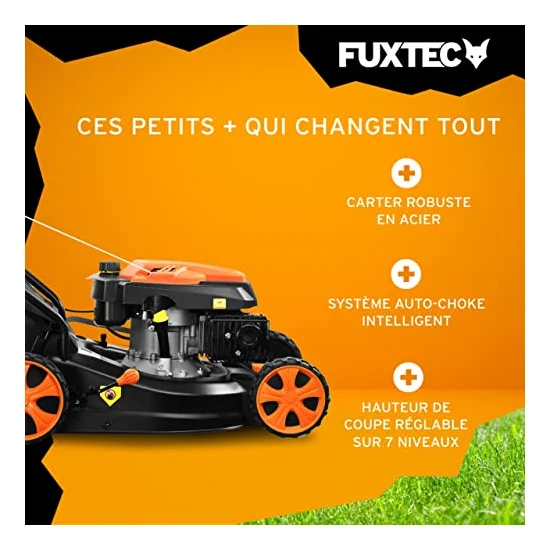 Autre vue : Tondeuse thermique Fuxtec FX-RM4646ECO