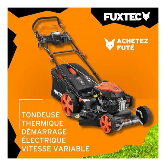Autre vue : Tondeuse thermique Fuxtec FX-RM5396eSPRO