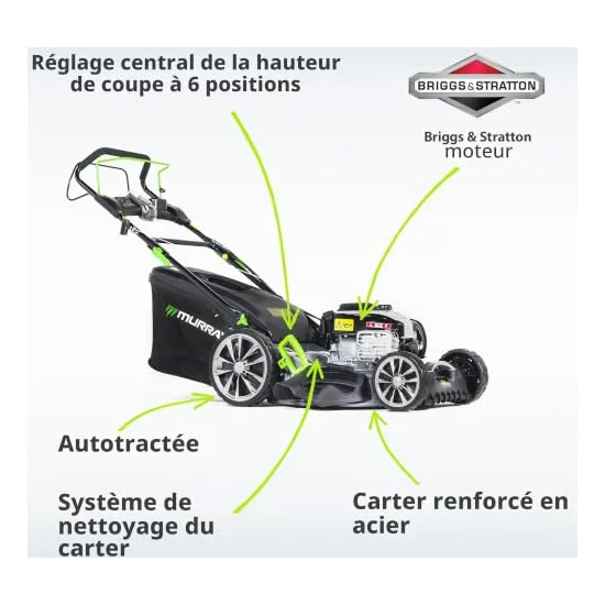 Autre vue : Tondeuse thermique Murray EQ2-500X