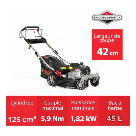 Autre vue : Tondeuse thermique NAX 1000S