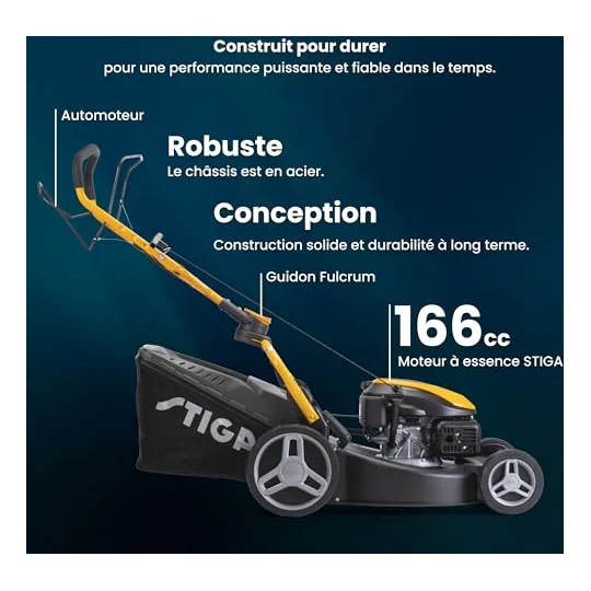 Autre vue : Tondeuse thermique Stiga Combi 553 S
