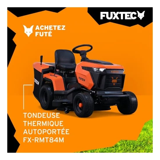 Autre vue : Tracteur tondeuse Fuxtec FX-RMT84M