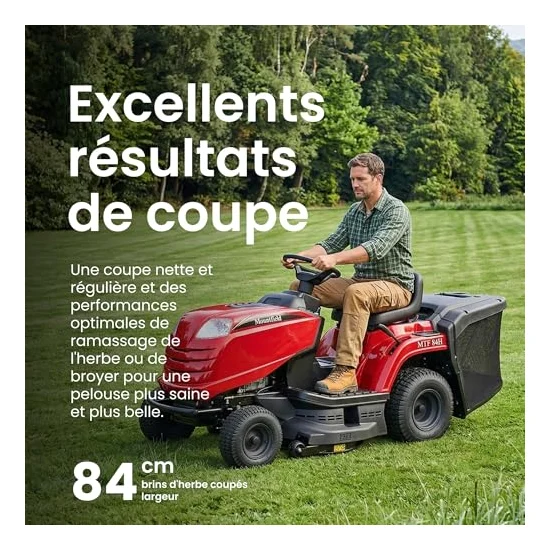 Autre vue : Tracteur tondeuse Mountfield MTF 84H