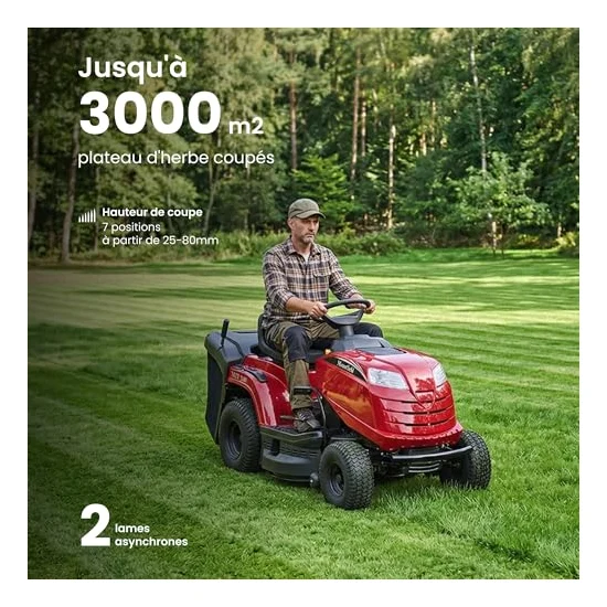Autre vue : Tracteur tondeuse Mountfield MTF 84H