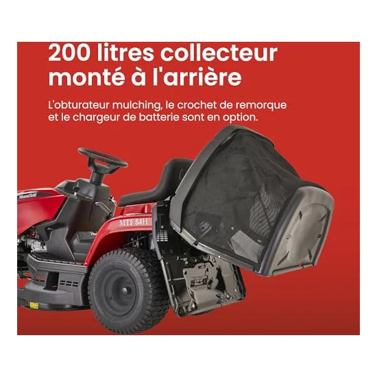 Autre vue : Tracteur tondeuse Mountfield MTF 84H