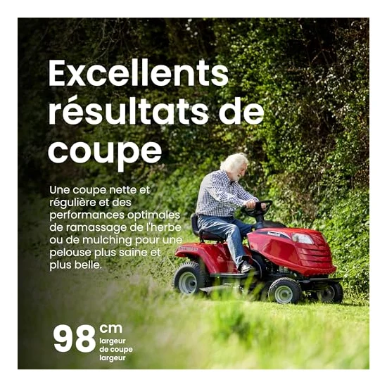 Autre vue : Tracteur tondeuse Mountfield MTF 98M SD